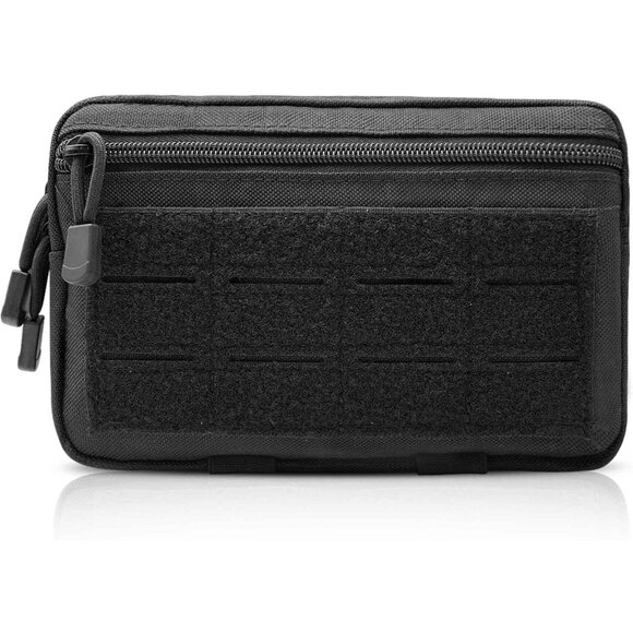 Durable MOLLE Utility Pouches - 2 Pack Tactical Organizers with Zipper Closure - Picture 9 of 10